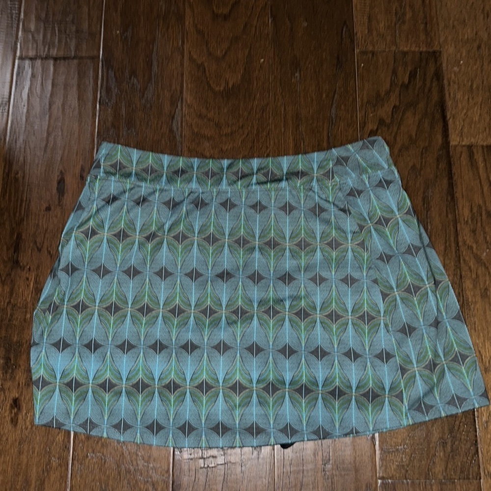 LL Bean Women’s Multicolored Skort 50+UPF protection sz M - Picture 3 of 6